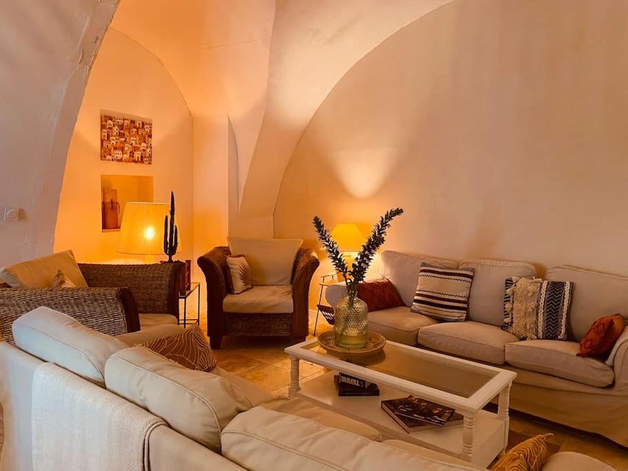 Aux Quatre Voutes Villa Saint-Marcel-d'Ardeche Eksteriør billede
